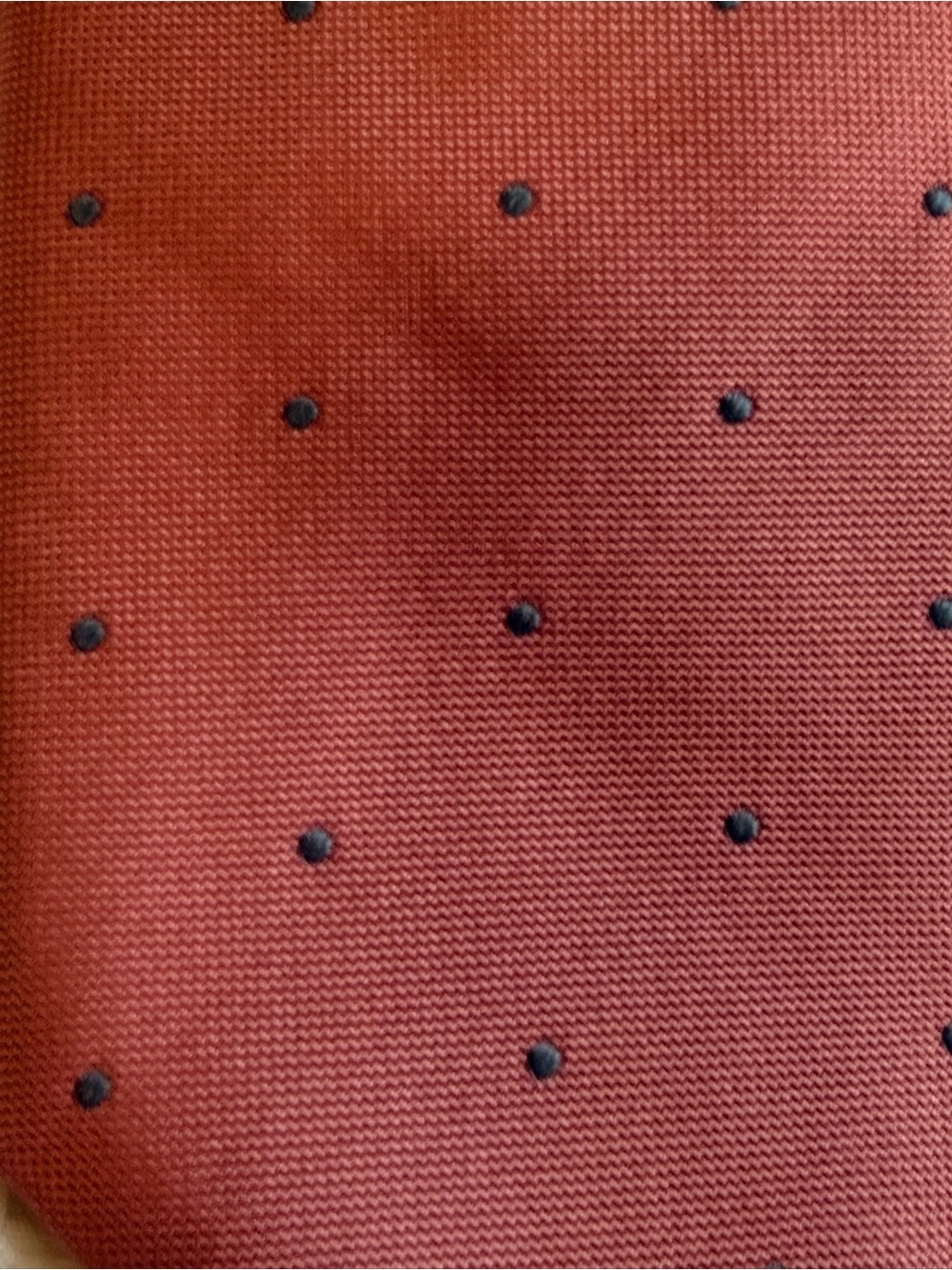 Thomas Pink Pink Tie with Blue Dot Pattern